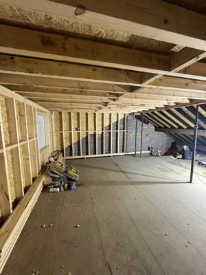 Loft framing and internal space