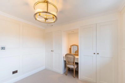 Bedroom wall panelling