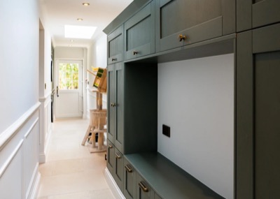 Hallway and fitted storage